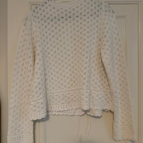 SEZANE Martie Cardigan Sweater Shirt Top Size L Large NEW NWT - Picture 2 of 4